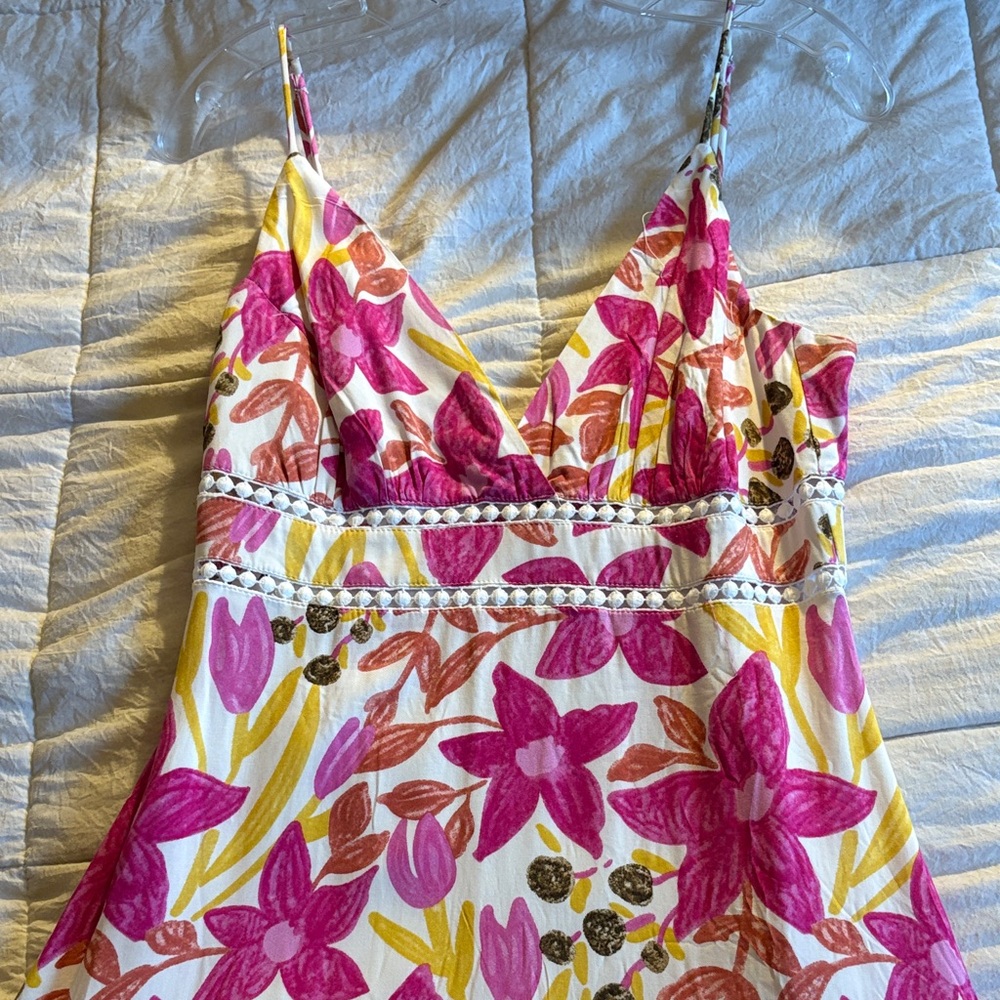 Floral Spaghetti Strap Dress